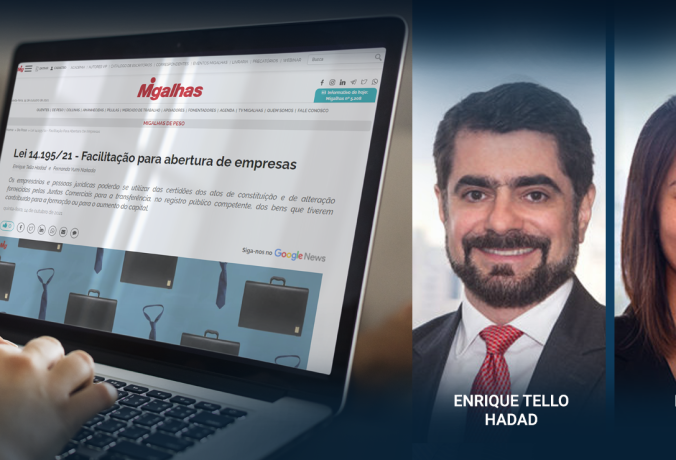 Migalhas: Lei 14.195/21 – Facilitação para abertura de empresas