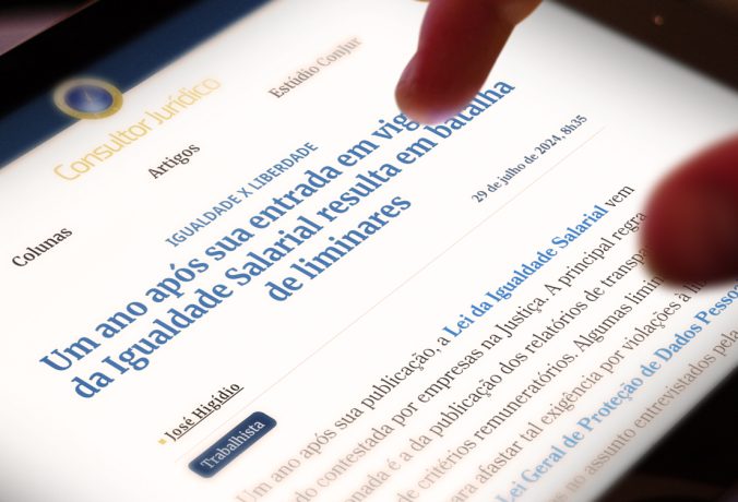 Um ano após sua entrada em vigor, Lei da Igualdade Salarial resulta em batalha de liminares