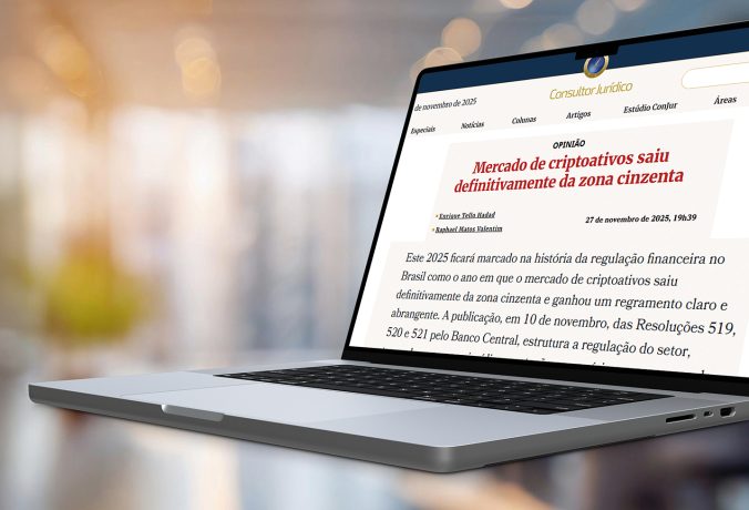 [ConJur] Mercado de criptoativos saiu definitivamente da zona cinzenta