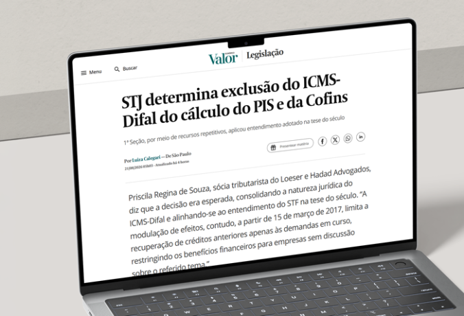 STJ determina exclusão do ICMS-Difal do cálculo do PIS e da Cofins