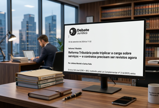 Reforma Tributária pode triplicar a carga sobre serviços — e contratos precisam ser revistos agora